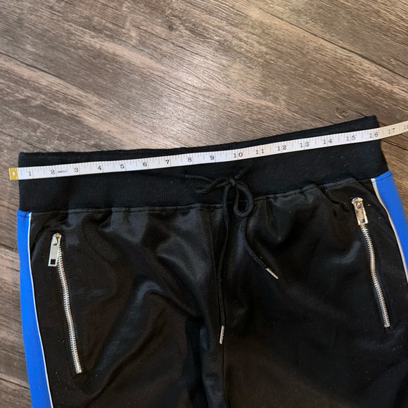 DEMO LITION Mens Matching Set Black Silver Blue Jacket and Joggers size … - Picture 9 of 14